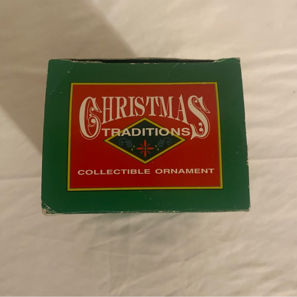 Lustre Fame 1994 Christmas Tradition Mouse Vintage Collectible Ornament - Picture 4 of 5